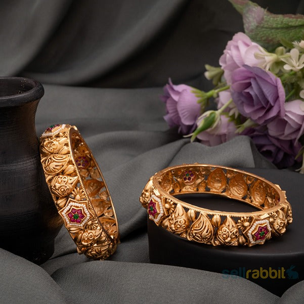 Sellrabbit Gold Plated Openable Kada. SKU-AB-10009