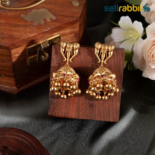 Sellrabbit Gold Plated Temple Necklace Set. SKU-AB-10069