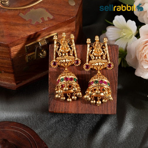 Sellrabbit Gold Plated Temple Necklace Set. SKU-AB-10071