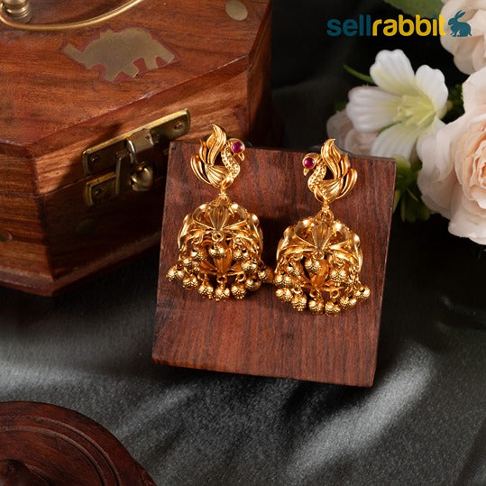 Sellrabbit Gold Plated Temple Necklace Set. SKU-AB-10072