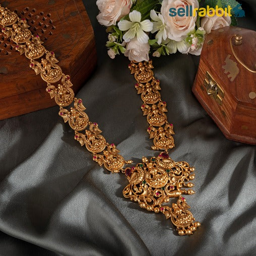 Sellrabbit Gold Plated Temple Necklace Set. SKU-AB-10074