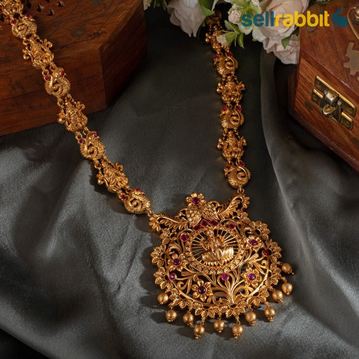 Sellrabbit Gold Plated Temple Necklace Set. SKU-AB-10076