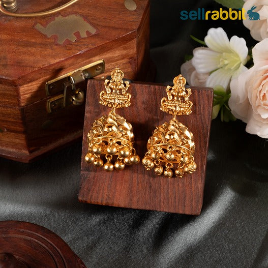 Sellrabbit Gold Plated Temple Necklace Set. SKU-AB-10076