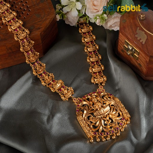 Sellrabbit Gold Plated Temple Necklace Set. SKU-AB-10077