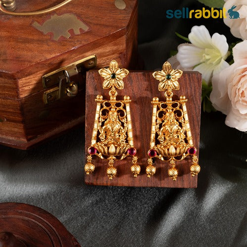 Sellrabbit Gold Plated Temple Necklace Set. SKU-AB-10078