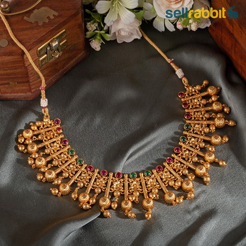 Sellrabbit Gold Plated Necklace Set. SKU-AB-10079