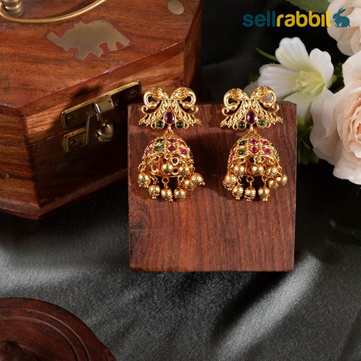 Sellrabbit Gold Plated Temple Necklace Set. SKU-AB-10080