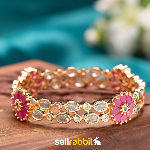 Sellrabbit AD Ruby Kada/Bangles. SKU-AB-8180