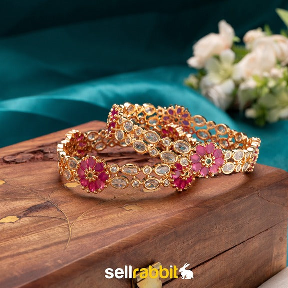 Sellrabbit AD Ruby Kada/Bangles. SKU-AB-8180