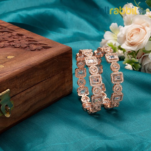 Sellrabbit CZ Bangles/Kada/Bracelet. SKU-AB-8335