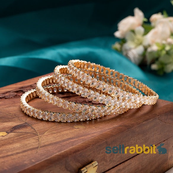 Sellrabbit AD Marquise bangles. SKU-AB-8392